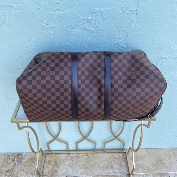 🚫SOLD🚫 Louis Vuitton Damier Ebene Keepall 55 - Picture 9 of 13